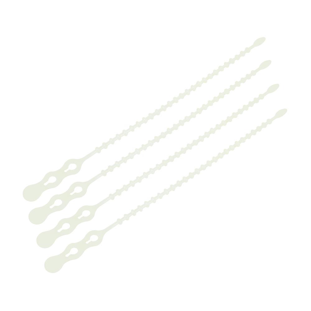 เคเบิ้ลไทร์บอลปลดล็อคได้ ELEKTRA 8 นิ้ว สีขาว (20 เส้น)