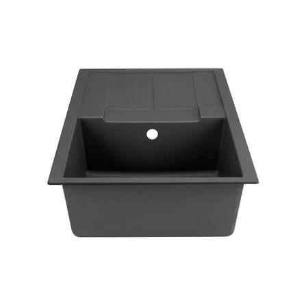 ซิงค์ฝัง 1หลุม 1ที่พัก BLANCO METRA 5S 495.39.078 แกรนิต สีถ่าน_1