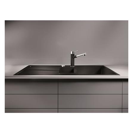 ซิงค์ฝัง 1หลุม 1ที่พัก BLANCO METRA 5S 495.39.081 แกรนิต สีอลูเมทัลลิค_1