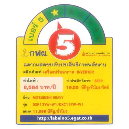 แอร์ผนัง HEAVY DUTY DXK13YW-W1 11098 บีทียู อินเวอร์เตอร์_4