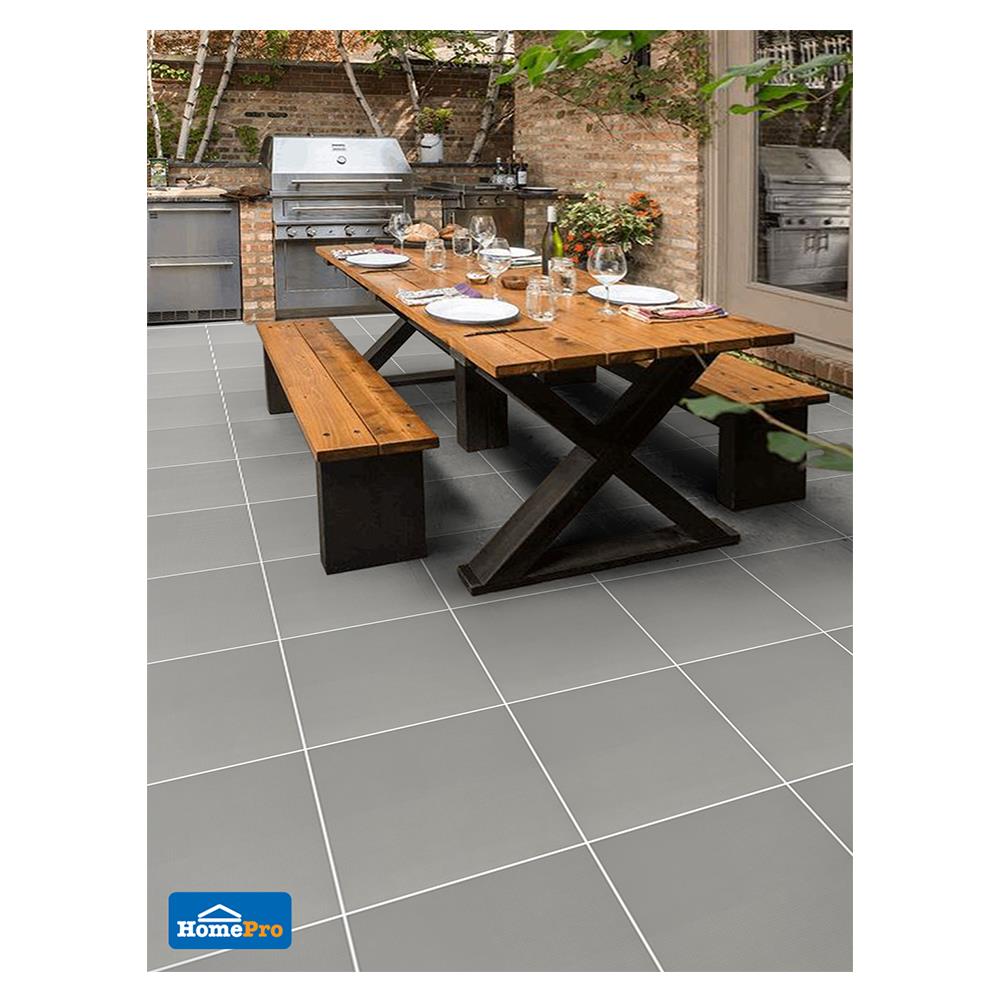 กระเบื้องพื้น 16x16 นิ้ว COTTO แลททิซ เทาลินิน PM