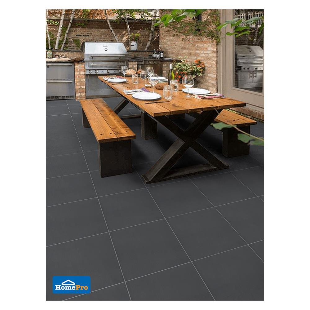 กระเบื้องพื้น 16x16 นิ้ว COTTO แลททิซ เทาถ่าน PM