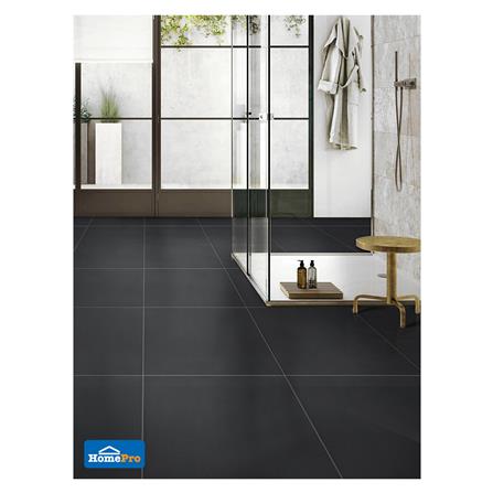 กระเบื้องพื้น 16x16 นิ้ว COTTO แลททิซ เทาถ่าน PM_2