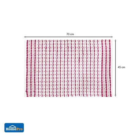 พรม ME LIVING SS/SP-2028 45X70 ซม. สีชมพู_4