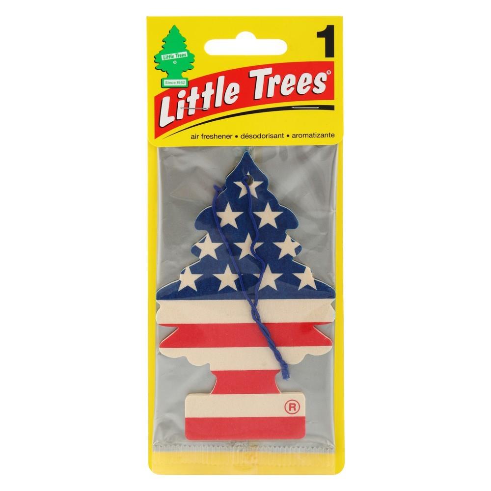แผ่นหอมปรับอากาศรถยนต์ LITTLE TREES  0.21g VANILLA PRIDE