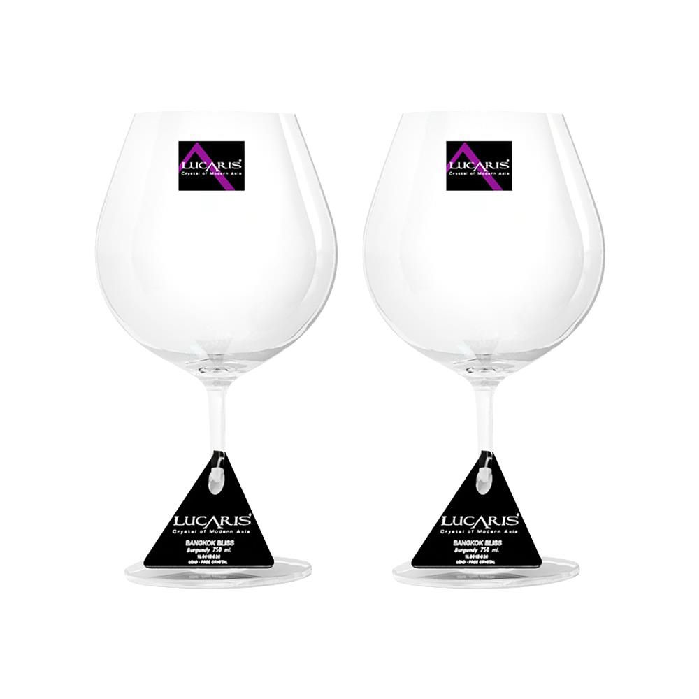 แก้วก้านคริสตัล 750 มล. LUCARIS BANGKOK BLISS แพ็ก 2 ใบ