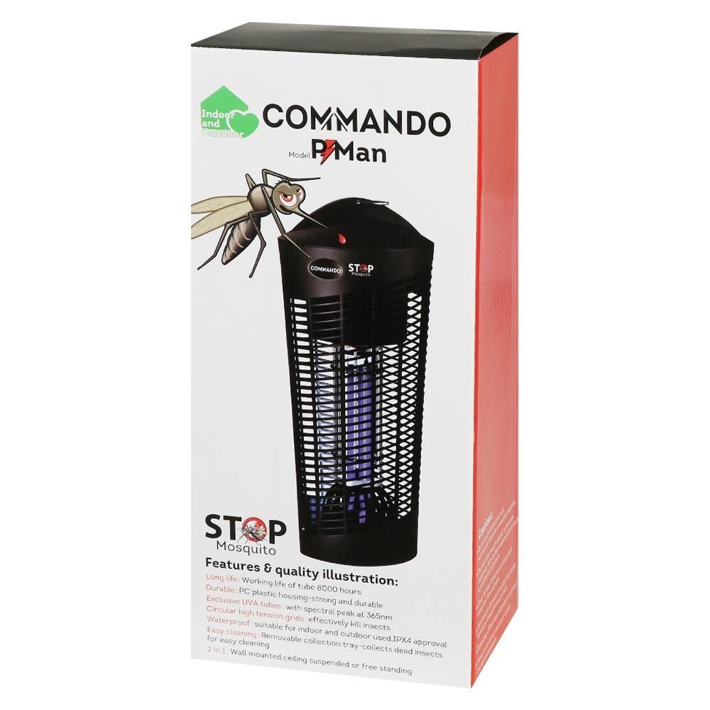 เครื่องดักยุงและแมลง COMMANDO P-MAN 25 วัตต์