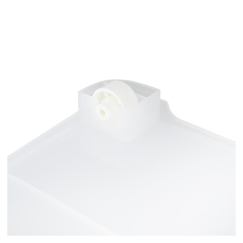 กล่องเก็บของ มีล้อ ฝาล็อค JCJ 5114 75 ลิตร 48.5x67x36 ซม. สีขาว