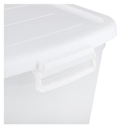 กล่องเก็บของ มีล้อ ฝาล็อค JCJ 5114 75 ลิตร 48.5x67x36 ซม. สีขาว_3