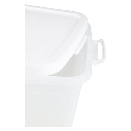 กล่องเก็บของ มีล้อ ฝาล็อค JCJ 5115 85 ลิตร 48x67x41.5 ซม. สีขาว_4