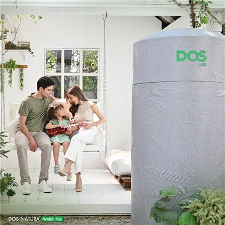 ถังเก็บน้ำ DOS WATER PAC SERIES 1000 ลิตร+ปั๊มน้ำ GRUNDFOS CMB3-46PM1 สี OXFORD GREY GRANITE_4