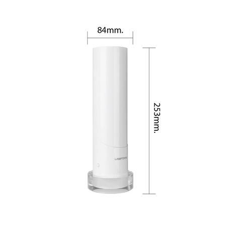 ไฟอ่านหนังสือ LED TABLELAMP LUMIER7W LAMPTAN พลาสติก/โลหะ MODERN สีขาว_2