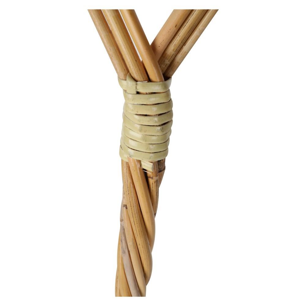 ไม้ตีฝุ่นหวาย B SWEEPY FB0001 9 นิ้ว สีน้ำตาล