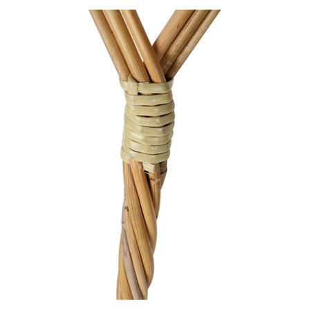 ไม้ตีฝุ่นหวาย B SWEEPY FB0001 9 นิ้ว สีน้ำตาล_2