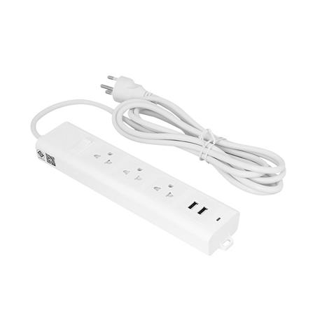 รางปลั๊กไฟ 3 ช่อง 1 สวิตช์ 2USB ELECKTA 664UELEK 3 ม._1