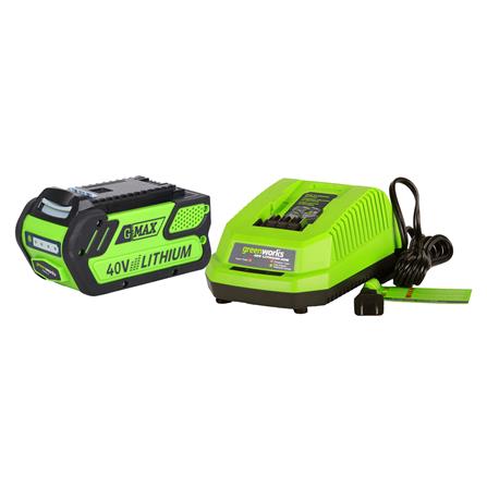 เลื่อยโซ่ไร้สาย (พร้อมแบตเตอรี่) GREENWORKS GWS0009 40 โวลต์_4