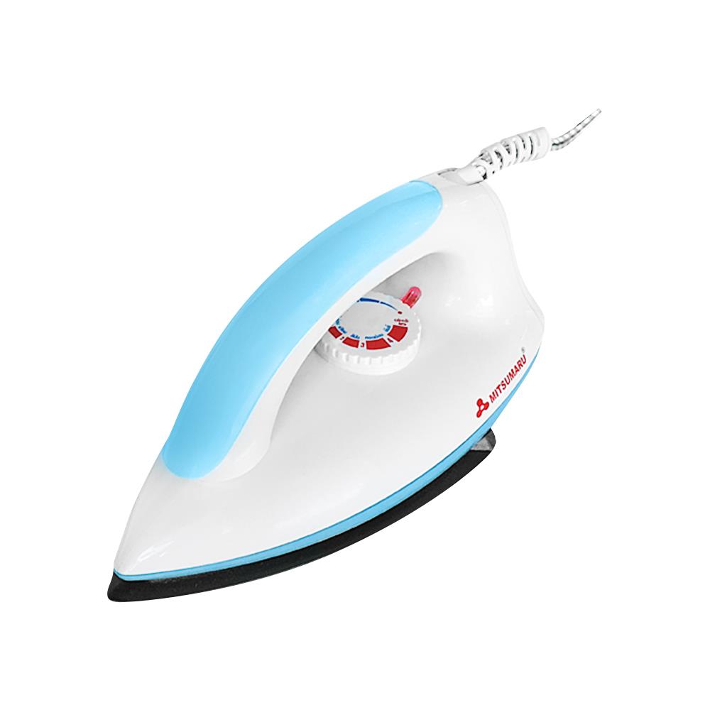 เตารีดแห้ง MITSUMARU AP-I122T 1.5ปอนด์ สีฟ้า