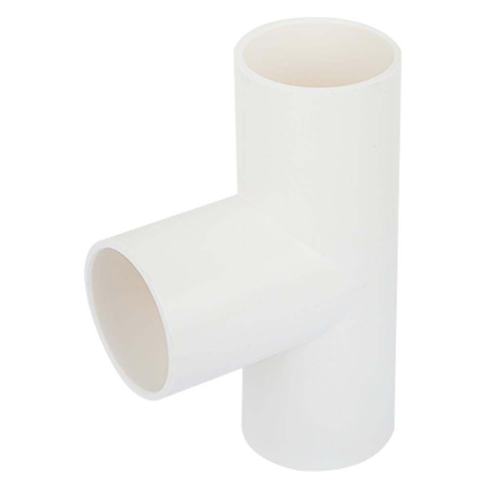 ข้อต่อสามทาง PVC ตราช้างNPI 32 มม. มาตรฐาน BS สีขาว