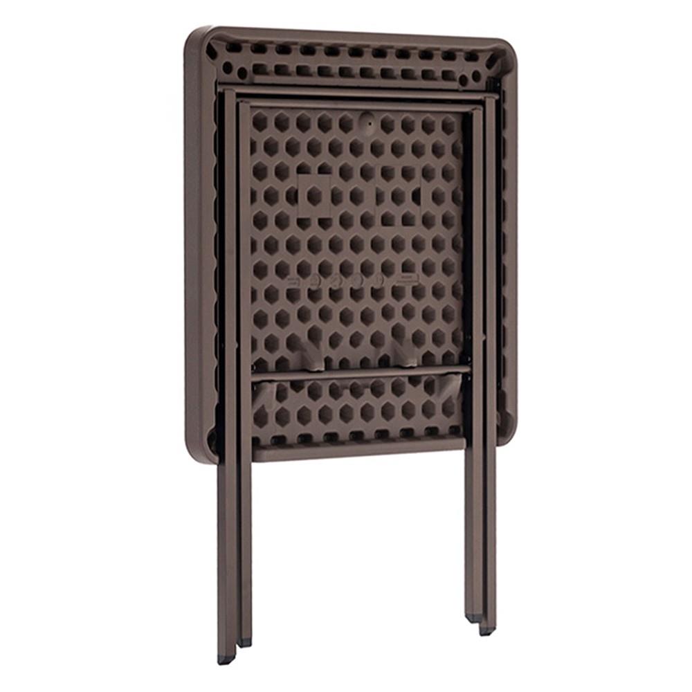 โต๊ะพับอเนกประสงค์ NEW STROM BT-09B 68x68 ซม. สีน้ำตาล