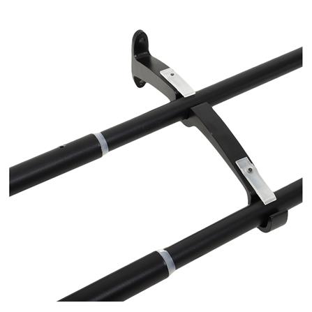 ราง 2 ชั้น ยืดหด HOME LIVING STYLE IRON BALL 110-210 ซม. สีดำ_1