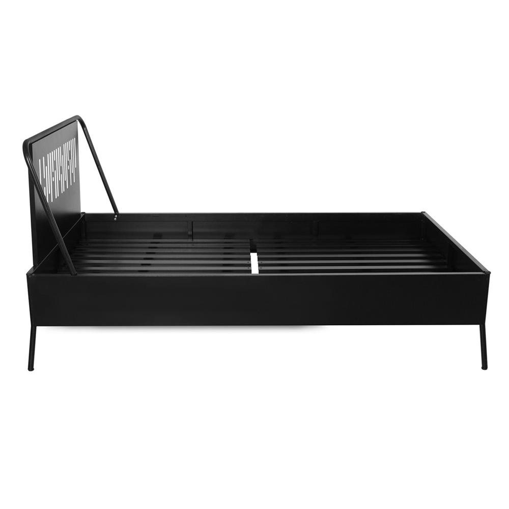 เตียงเหล็ก 3.5 ฟุต KIOSK BE-035 สีดำ