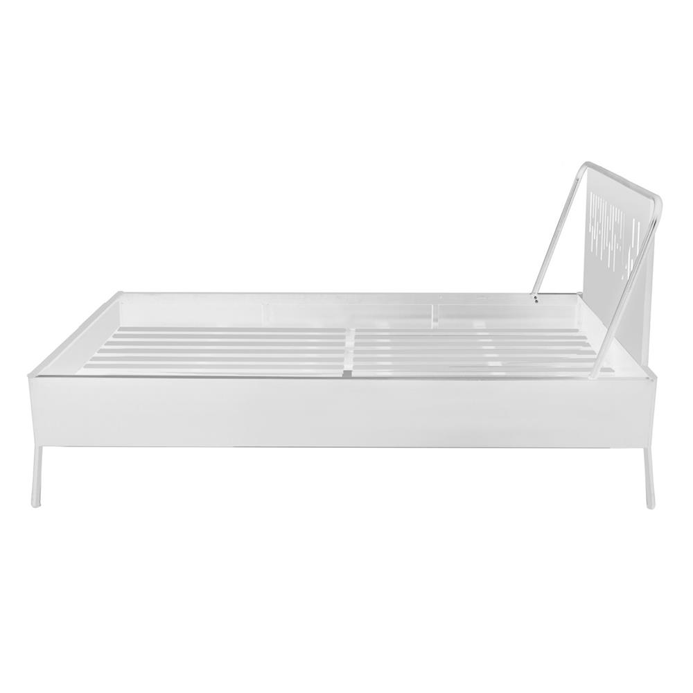 เตียงเหล็ก 3.5 ฟุต KIOSK BE-035 สีขาว