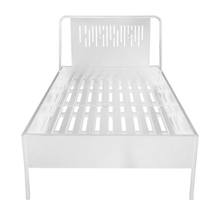 เตียงเหล็ก 3.5 ฟุต KIOSK BE-035 สีขาว_1