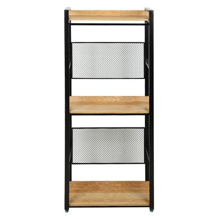 ตู้เสื้อผ้า FURDINI PLANK W10-800-3 สีน้ำตาล/ดำ