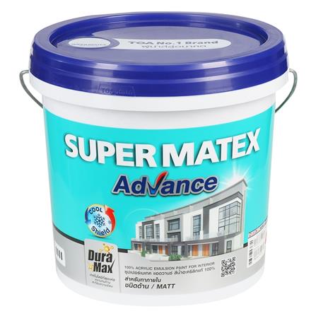 สีน้ำทาภายใน TOA SUPERMATEX BASE A ด้าน 2.5GL_0