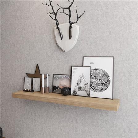 แผ่นชั้นไม้ซ่อนขา STACKO 120x24x5 ซม. สีวู้ดเกรน_2