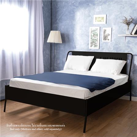 เตียงเหล็ก 5 ฟุต KIOSK BE-050 สีดำ_3