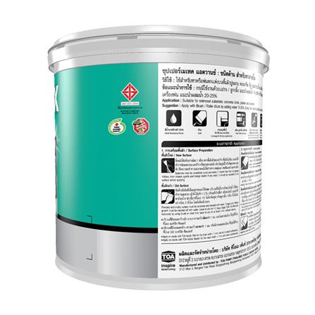 สีน้ำทาภายใน TOA SUPERMATEX ADVANCE BASE D ด้าน 1 แกลลอน_1