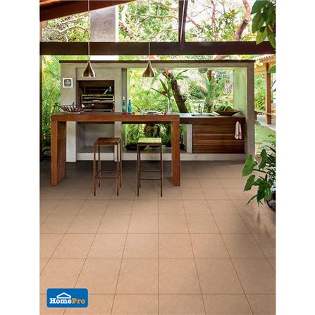 กระเบื้องพื้น 12x12 นิ้ว SMILE โมวิก เพลน น้ำตาล A 1M2_2