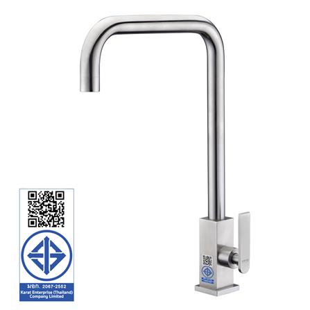 ก๊อกซิงค์เดี่ยวเคาน์เตอร์ KARAT FAUCET KF-37-517-63 สีโครม_3