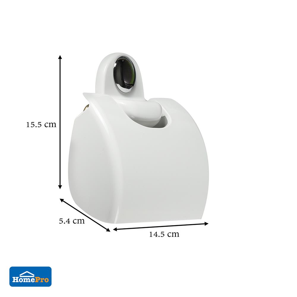 ที่ใส่กระดาษชำระ BATH TIME BT01 สีขาว