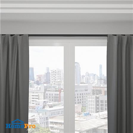 รางผ้าม่าน D.I.Y. HOME LIVING STYLE เหล็ก 2.5 ม. สีดำ_3