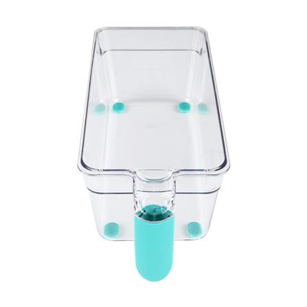 กล่องจัดเก็บในตู้เย็นมีด้ามจับ KECH 12x29x9.4 ซม._3