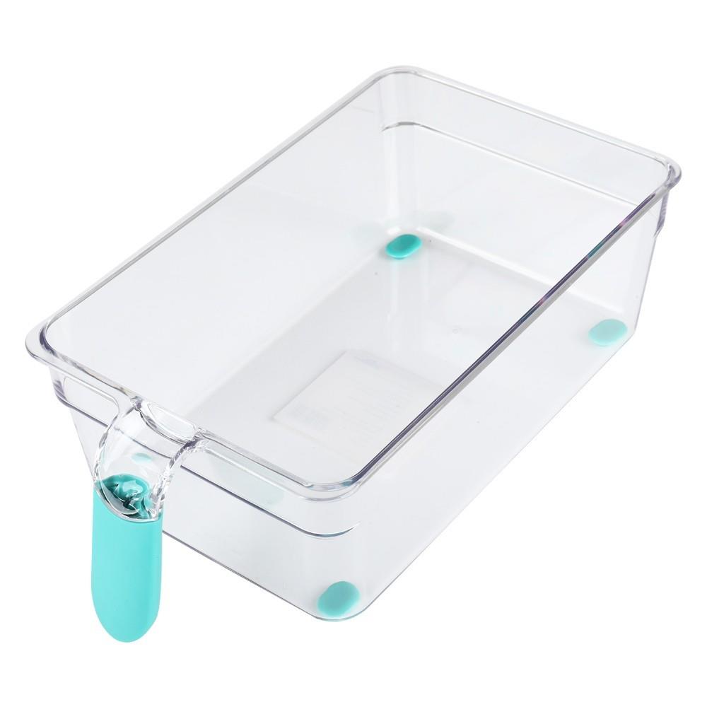 กล่องจัดเก็บในตู้เย็นด้ามจับ15.5x29x8.5cm KECH