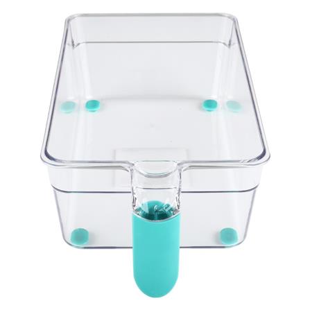 กล่องจัดเก็บในตู้เย็นด้ามจับ15.5x29x8.5cm KECH_1