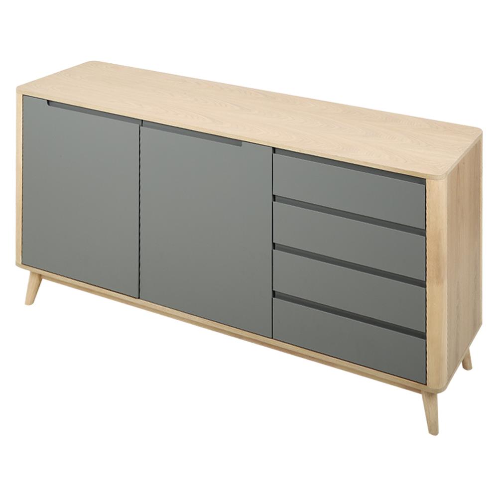 ตู้บานผสม FURDINI BRAVE สีเทา