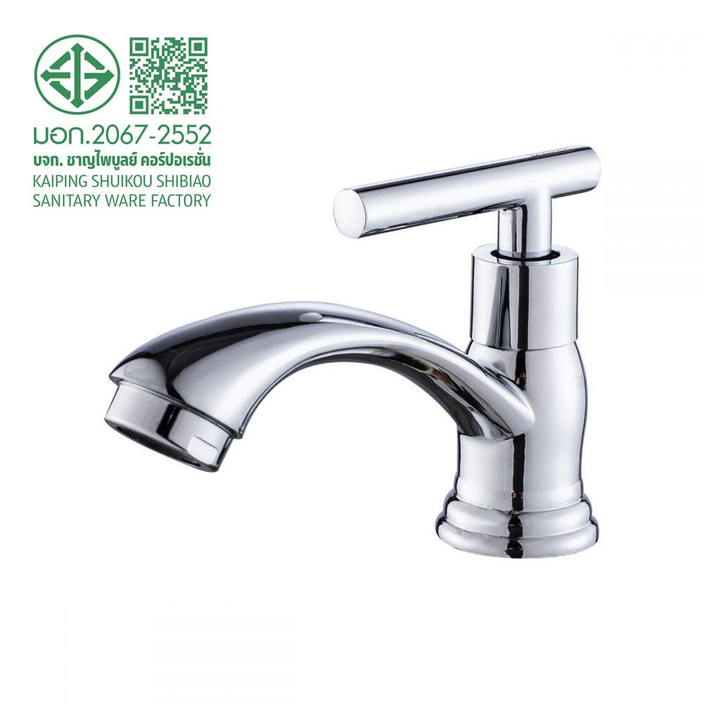 ก๊อกอ่างล้างหน้าเดี่ยว RASLAND RA 1115523 สีโครม