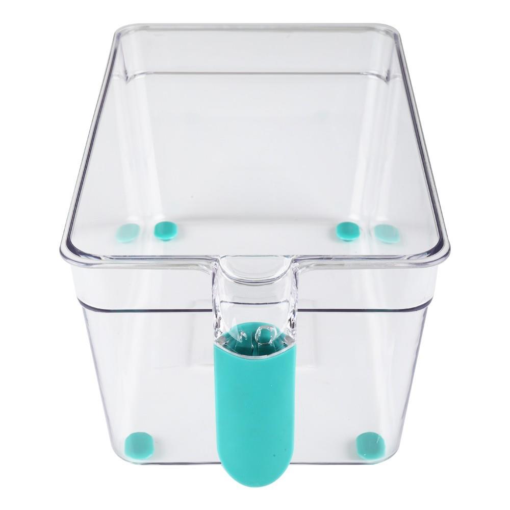 กล่องจัดเก็บในตู้เย็นด้ามจับ 15.5x27.5x12 ซม. KECH