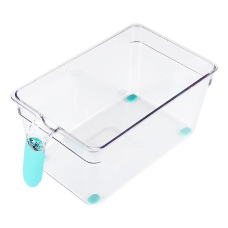 กล่องจัดเก็บในตู้เย็นด้ามจับ 15.5x27.5x12 ซม. KECH_0