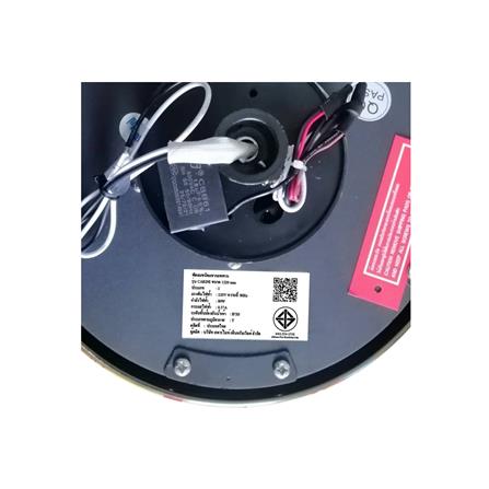 พัดลมไม่มีโคมไฟ CARINI 548NL 48 นิ้ว สีทองรมดำ_6