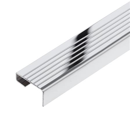 จมูกบันไดสเตนเลส DP NL 401231 4 ซม. 1.2 ม. สีเงินเงา_0