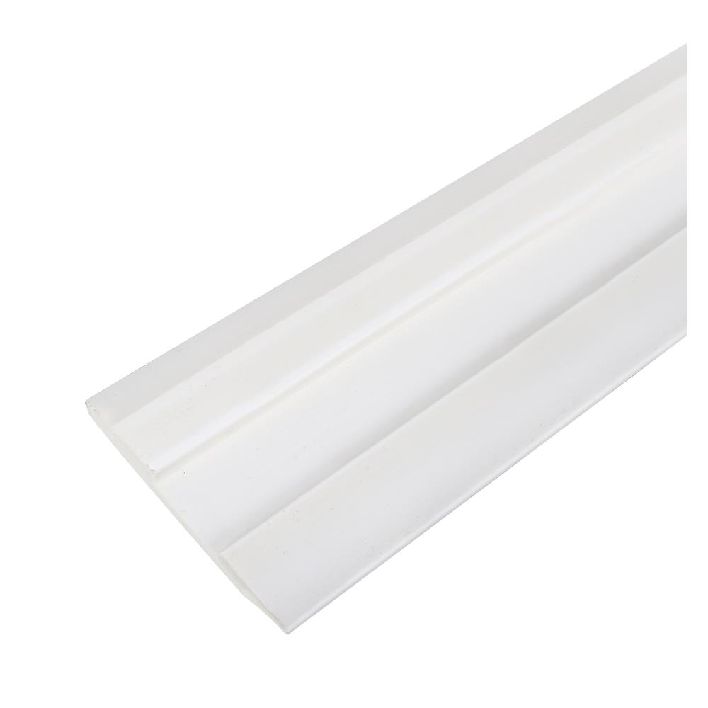 บัวพื้น PS CROBERN LD-3601 9.5x240x1.2 ซม. สีขาว