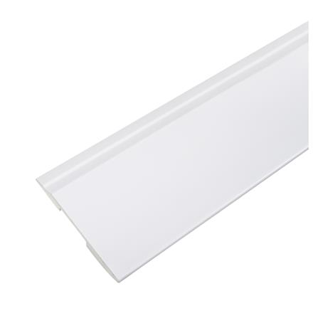 บัวพื้น PS CROBERN LD-3601 9.5x240x1.2 ซม. สีขาว