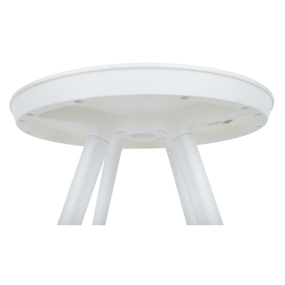 โต๊ะข้างพลาสติก SPRING LINNE สีขาว