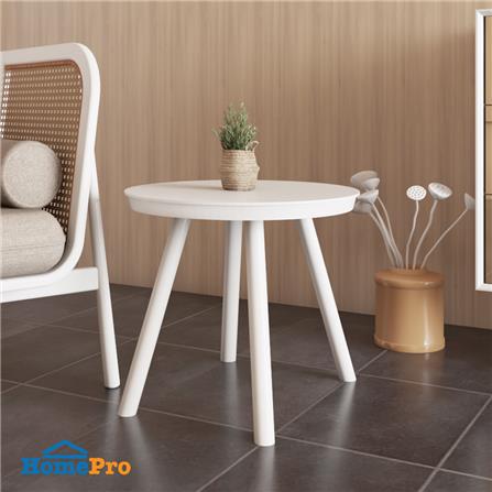 โต๊ะข้างพลาสติก SPRING LINNE สีขาว_4