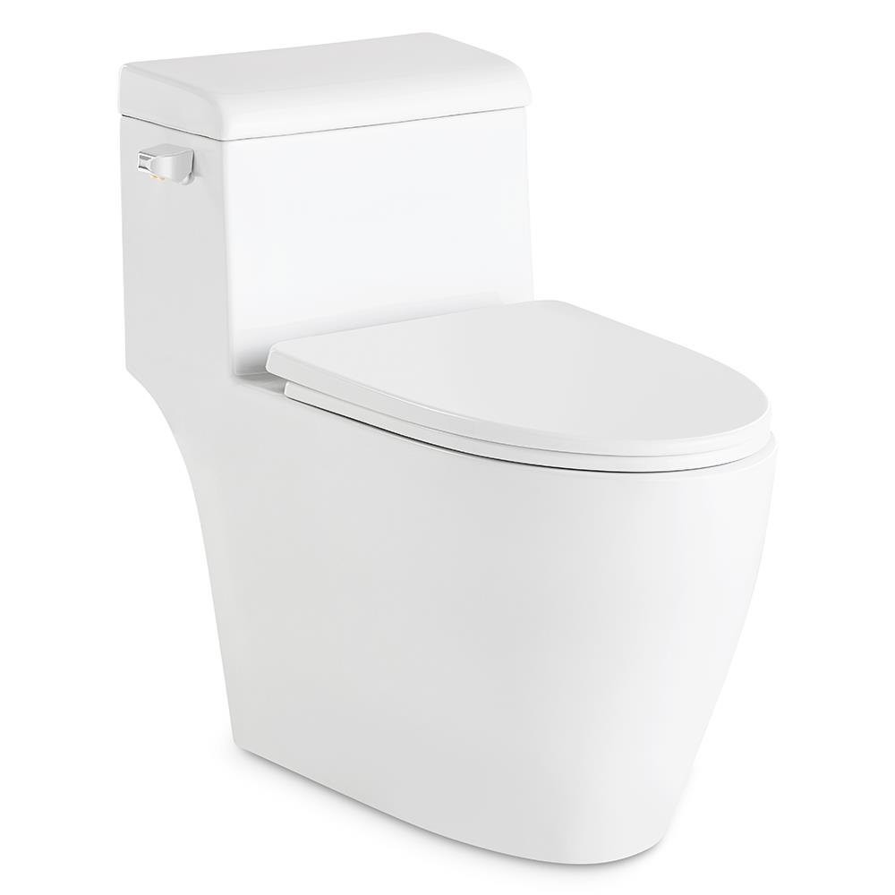 สุขภัณฑ์ 1 ชิ้น KARAT K-21924X-S-WK 4.8 ลิตร สีขาว